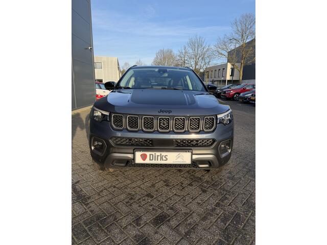Jeep COMPASS 4xe 240 Plug-in Trailhawk (Elektrisch Schuifdak - Elektrische klep - 360gr camera - Leder incl verwarming/koeling/geheugen - LED - Keyless - PDC V+A)