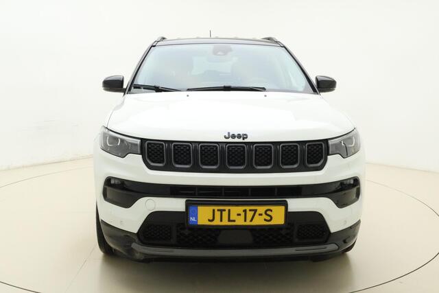 Jeep COMPASS 1.5T e-Hybrid S Automaat | Lederen bekleding | Keyless | Zwart dak | Stoelverwarming & stoelventilatie | Camera | Lichtmetalen velgen