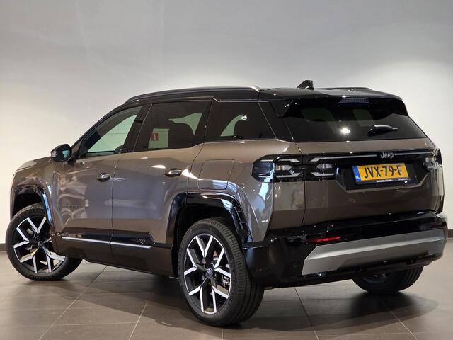 Jeep COMPASS First Edition 74kWh 213pk | Hi-Fi FOCAL® | PANODAK | STOELMASSAGE | WARMTEPOMP | 20 INCH LM-VELGEN | ISOFIX |