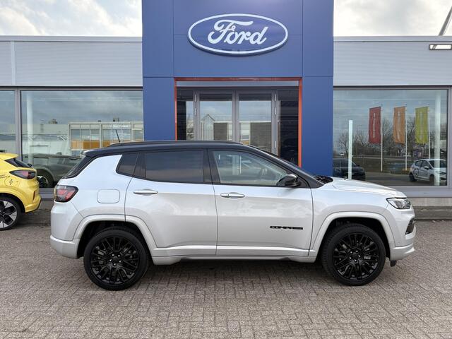 Jeep COMPASS 4xe 240 Plug-in Hybrid Electric Trailhawk Afneembare trekhaak | Achteruitrij camera | Leder bekleding |