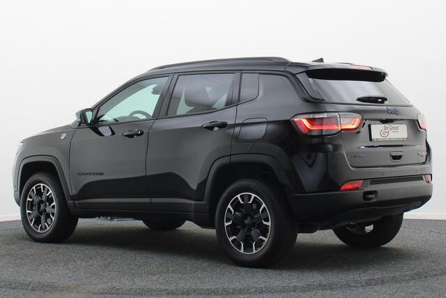 Jeep COMPASS 4xe 240 Plug-in Hybrid Electric Trailhawk Leder/Stof, Camera, ACC, Apple Carplay, Virtual Cockpit, PDC, 17''