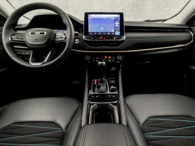 Jeep COMPASS 4xe 240 Plug-in Hybrid Electric Trailhawk 240Pk Automaat (VIRTUAL COCKPIT, APPLE CARPLAY, GROOT NAVI, LEDER, CAMERA, SPORTSTOELEN, KEYLESS, GETINT GLAS, ADAPTIVE CRUISE, NIEUWSTAAT)