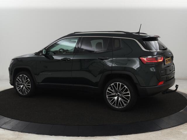 Jeep COMPASS 4xe 190 Plug-in Electric Limited | Panoramadak | Leder | Trekhaak | Stoelverwarming | 19'' | Carplay | Camera | Adaptive cruise | Navigatie | Full LED | PHEV