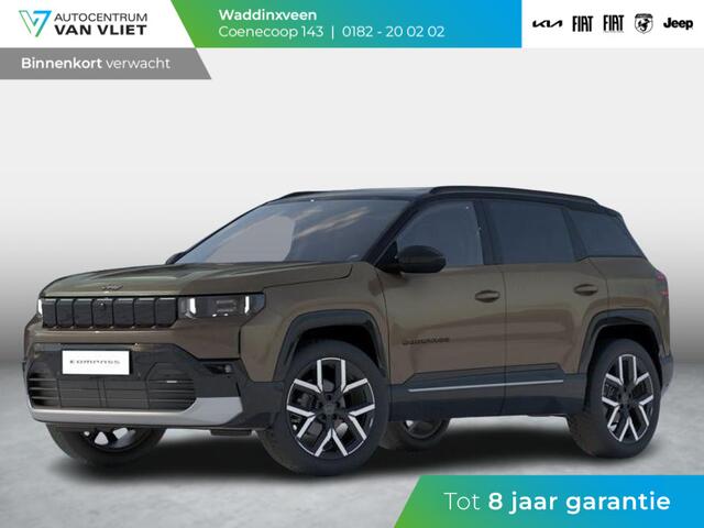 Jeep COMPASS 1.2 e-Hybrid Plug-In First Edition | Adapt. Cruise | Camera | Carplay | 20" | Elektr. A-Klep | Navi | Winter Pack | Schuif/Kanteldak | Premium Pack | Conv. Pack