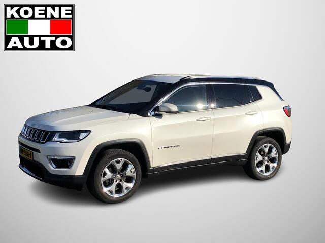 Jeep COMPASS 1.4 MultiAir Limited 4x4 DCT AUTOMAAT|NAVI|CLIMATE|APPLE/ANDROID|BEATS|PDC|18"