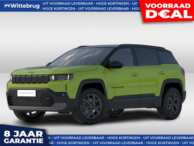 Jeep COMPASS 1.2 e-Hybrid 145 First Edition DIRECT RIJDEN! - PANORAMADAK - CONVENIENCE PACK - 8 JAAR GARANTIE