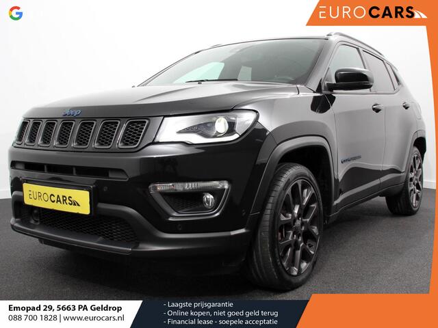 Jeep COMPASS 4xe 240 Plug-in Hybrid S Navigatie Apple Carplay/Android auto Climate Control Parkeersensoren Camera Elektrisch verstelbare bestuurderstoel Xenon koplampen Stoelverwarming Elektrische achterklep | Afneembare trekhaak
