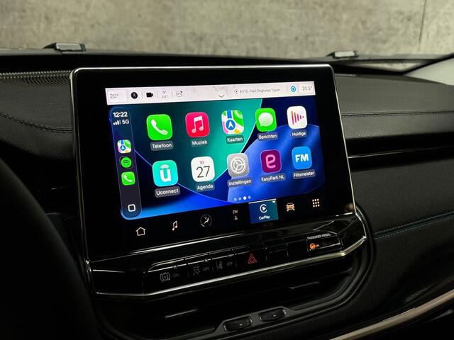 Jeep COMPASS 4xe 240 Plug-in Hybrid Electric Upland 240Pk Automaat (VIRTUAL COCKPIT, BLACK PACK, APPLE CARPLAY, GROOT NAVI, CAMERA, LEDER, SPORTSTOELEN, ADAPTIVE CRUISE, GETINT GLAS, NIEUWSTAAT)
