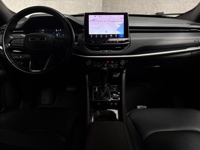 Jeep COMPASS 4xe 190 Plug-in Hybrid Electric Limited Sport 190Pk Automaat (VIRTUAL COCKPIT, APPLE CARPLAY, GROOT NAVI, ZWART HEMEL, LEDER, GETINT GLAS, SPORTSTOELEN, 360 CAMERA, ADAPTIVE CRUISE, NIEUWSTAAT)