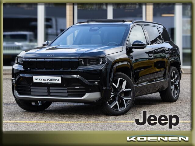 Jeep COMPASS First Edition 74kWh PANO / CONVENIENCE PACK / WARMTEPOMP / 8 JAAR GARANTIE