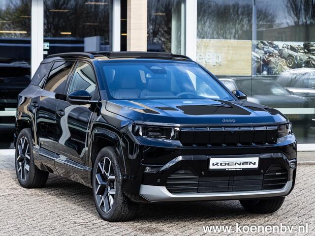 Jeep COMPASS First Edition 74kWh PANO / CONVENIENCE PACK / WARMTEPOMP / 8 JAAR GARANTIE