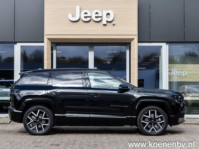 Jeep COMPASS First Edition 74kWh PANO / CONVENIENCE PACK / WARMTEPOMP / 8 JAAR GARANTIE