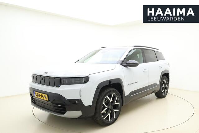 Jeep COMPASS First Edition 74 kWh | DEMO | Stoelmassage | Stoel verwarming/ventilatie | HUD | Panoramadak | Lederen bekleding | Keyless | Elektrische kofferklep