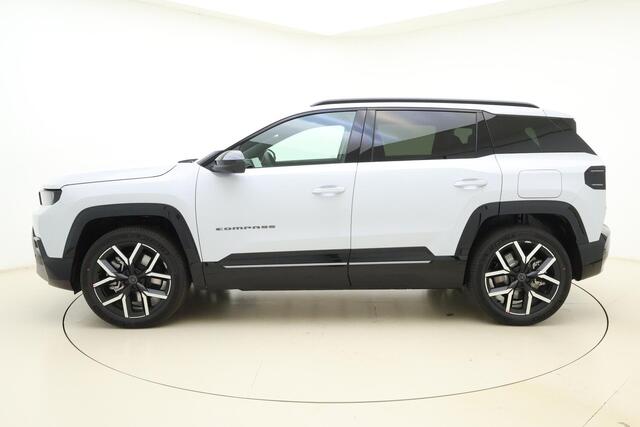 Jeep COMPASS First Edition 74 kWh | DEMO | Stoelmassage | Stoel verwarming/ventilatie | HUD | Panoramadak | Lederen bekleding | Keyless | Elektrische kofferklep