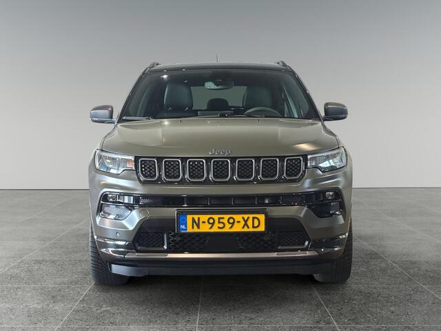 Jeep COMPASS 80th Anniversary 4xe PHEV 240pk | LIMITED EDITION! | NAVI | CAMERA | STOELVERW. | PDC V+A | LEDER/STOF | PLUG-IN | SPECIALE LAKKLEUR | DAB+ | APPLE CARPLAY / ANDROID AUTO
