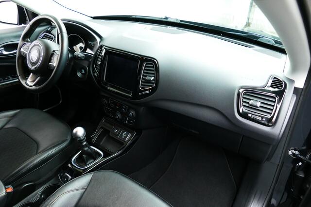 Jeep COMPASS 1.3T Limited. Camera, Navi, Half Leer, 19"LMV, Led Koplampen