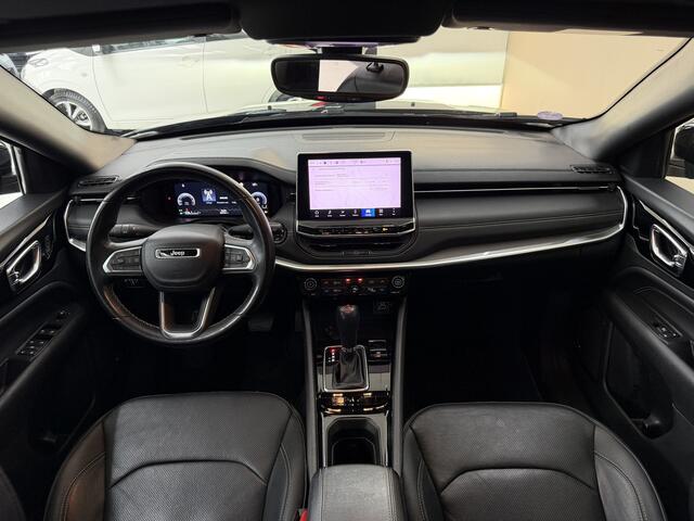 Jeep COMPASS 1.3T S 150Pk, 2021, Facelift, 1ste eigenaar, Dealer onderhouden, 360" camera, Navigatie, Stoelverwarming + stuurverwarming, Climate control, Volledig leder, Memory stoelen,