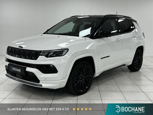 Jeep COMPASS 4xe 240 Plug-in Hybrid Electric S NAVIGATIE | RONDOM ZICHT CAMERA | LEDEREN BEKLEDING | ELEKTRISCHE ACHTERKLEP