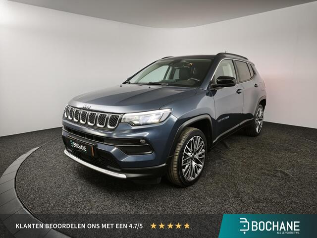 Jeep COMPASS 4xe 190 Plug-in Hybrid Electric Limited Lease Ed. | Panoramadak | El. achterklep | Adaptive Cruise | Keyless | Verwarmbare voorstoelen