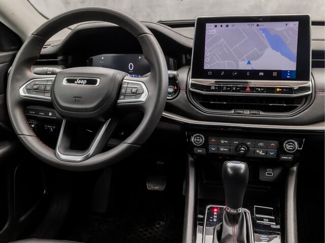 Jeep COMPASS 4xe 240 Plug-in Hybrid Electric Trailhawk 240Pk Automaat (PANORAMADAK, NARDO GREY, VIRTUAL COCKPIT, APPLE CARPLAY, CAMERA, LEDER, ADAPTIVE CRUISE, GETINT GLAS, NIEUWSTAAT)