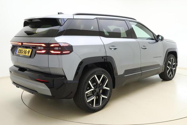Jeep COMPASS First Edition 74 kWh | DEMO | Lederen bekleding | Massagestoelen | Stoelventilatie en verwarming | Keyless | Climate control | Draadloze telefoonlader