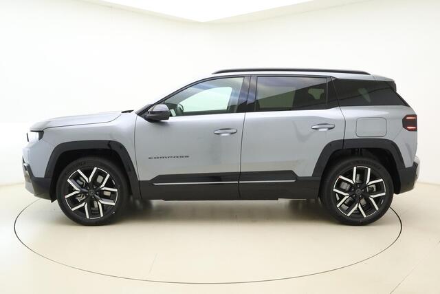 Jeep COMPASS First Edition 74 kWh | DEMO | Lederen bekleding | Massagestoelen | Stoelventilatie en verwarming | Keyless | Climate control | Draadloze telefoonlader
