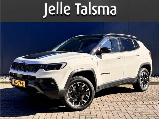 Jeep COMPASS 4xe 240 Plug-in Hybrid Electric Trailhawk | Camera | Leder | Apple Carplay/Android Auto | Navigatie | Cruise control