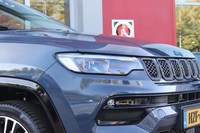 Jeep COMPASS 4xe 240PK Plug-in Hybrid ELECTRIC SUMMIT | LEDEREN BEKLEDING | STOEL VENTILATIE | STOEL/STUUR/ VERWARMING | VOORSTOELEN ELEKTRISCH VERSTELBAAR MET GEHEUGEN FUNCTIE OP DE BESTUURDERSSTOEL | ELEKTRISCH BEDIENBARE ACHTERKLEP | NAVIGATIE | DRAADLOZE APPLE CAR