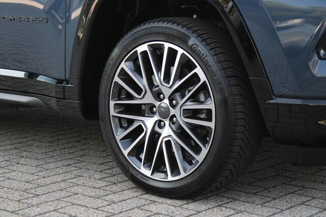 Jeep COMPASS 4xe 240PK Plug-in Hybrid ELECTRIC SUMMIT | LEDEREN BEKLEDING | STOEL VENTILATIE | STOEL/STUUR/ VERWARMING | VOORSTOELEN ELEKTRISCH VERSTELBAAR MET GEHEUGEN FUNCTIE OP DE BESTUURDERSSTOEL | ELEKTRISCH BEDIENBARE ACHTERKLEP | NAVIGATIE | DRAADLOZE APPLE CAR