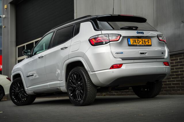 Jeep COMPASS 4xe 240 pk Plug-in Hybrid Electric S / Pano-Dak/ 90%-SOH/ Keyless/ Led-kopl./ Adapt-Cruise/ Elek.Stoelen/ Virtual/ Stoelverw./ 19''LMV