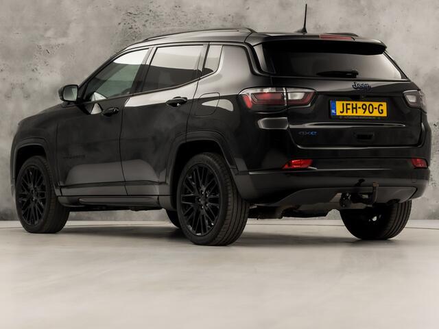 Jeep COMPASS 4xe 240 Plug-in Hybrid Electric 80th Anniversary 240Pk Automaat (VIRTUAL COCKPIT, APPLE CARPLAY, STUUR/STOELVERWARMING, CAMERA, LEDER, SPORTSTOELEN, TREKHAAK, GETINT GLAS, ADAPTIVE CRUISE, NIEUWSTAAT)