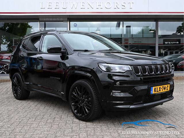 Jeep COMPASS 4xe 240 Plug-in Hybrid Electric S leer, keyless, elektr. klep, adapt. cruise, navi, lanewarning, camera