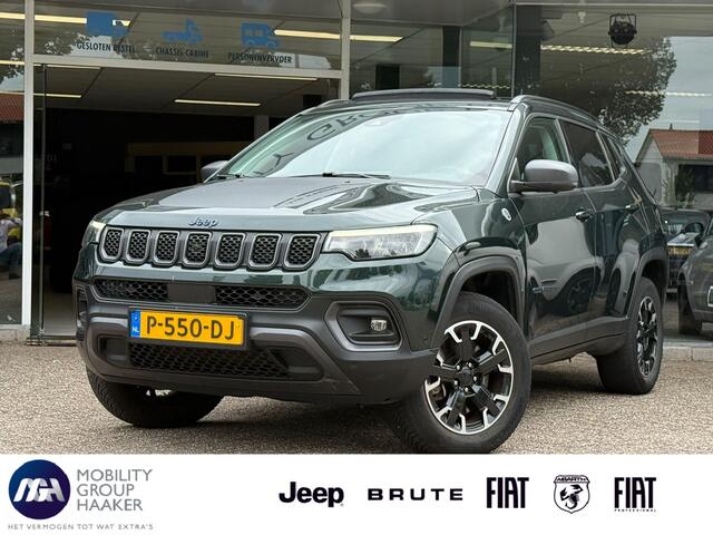Jeep COMPASS 4xe 240 Plug-in Hybrid Electric Trailhawk | Schuif-Kanteldak | Carplay | Camera
