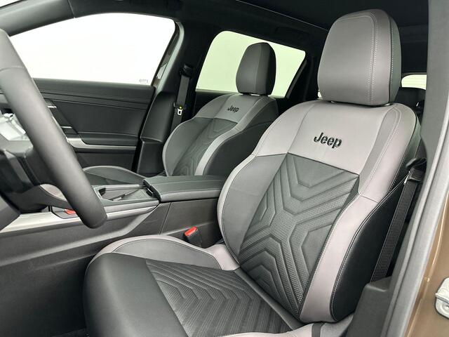 Jeep COMPASS 1.2 e-Hybrid First Edition | Camera rondom | Navigatie | Stoel&Stuur Verwarming | Massagefunctie Voorstoelen | Stoel Ventilatie | Adaptive Cruise Control | Parkeersensoren Voor&Achter 2 + 6 Jaar Speciale Garantie!