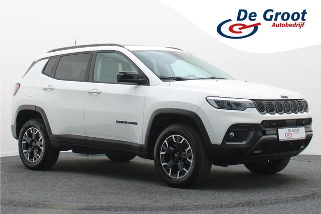 Jeep COMPASS 4xe 240 Plug-in Hybrid Electric Trailhawk Panoramadak, Leer, Camera, ACC, Apple Carplay, Keyless