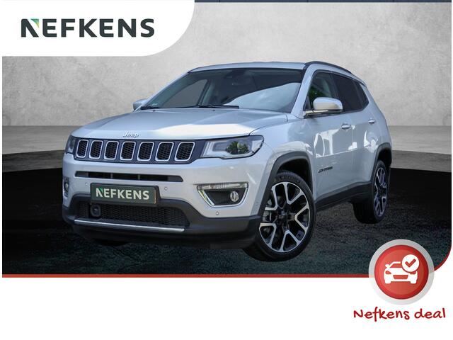 Jeep COMPASS 150pk Limited | Camera | Trekhaak | LEER/Stof | Dodehoekdetectie | Navigatie | AppleCarPlay&Android | AUTOMAAT