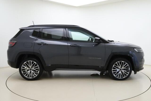 Jeep COMPASS 1.5T e-Hybrid S | Automaat | Rondomzicht Camera | Lederen bekleding | Stoel & Stuurverwarming | Lichtmetalen velgen | Keyless | Climate control