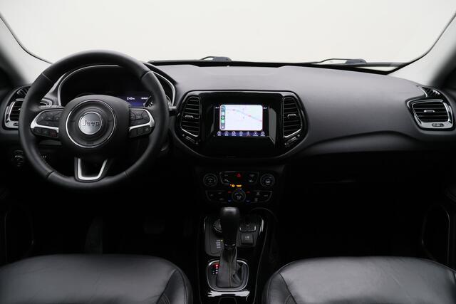 Jeep COMPASS 1.4 MultiAir Limited 4x4 Leer, Apple Carplay, Trekhaak, Memory, Stuur-/Stoelverwarming, PDC, 18"