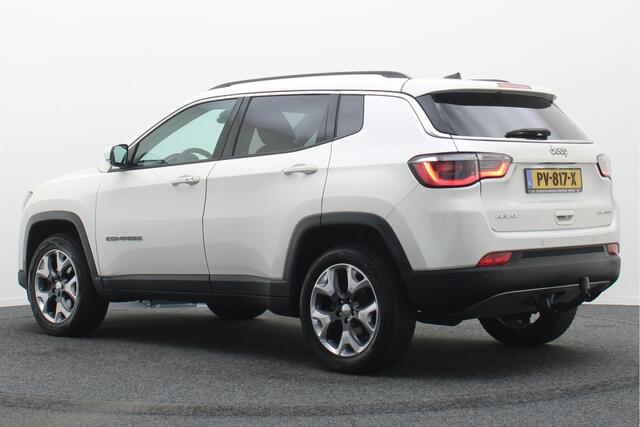 Jeep COMPASS 1.4 MultiAir Limited 4x4 Leer, Apple Carplay, Trekhaak, Memory, Stuur-/Stoelverwarming, PDC, 18"