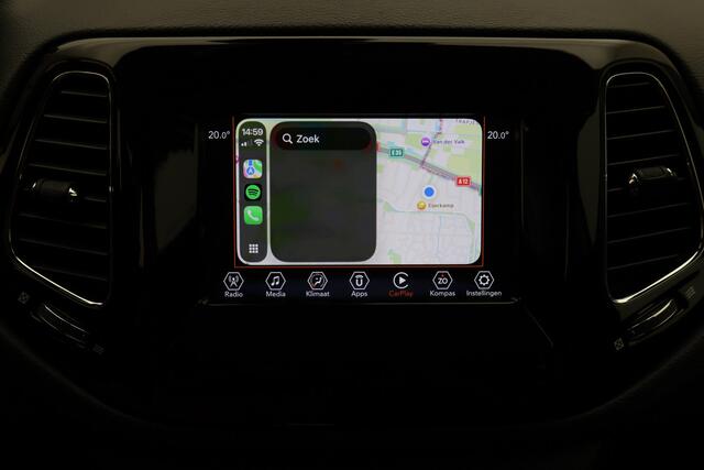 Jeep COMPASS 1.4 MultiAir Limited 4x4 Leer, Apple Carplay, Trekhaak, Memory, Stuur-/Stoelverwarming, PDC, 18"
