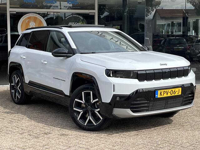 Jeep COMPASS Summit 74 kWh | Schuif-kanteldak | Massage-stoelen | Handsfree achterklep