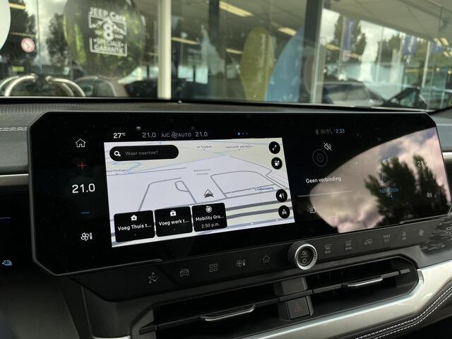 Jeep COMPASS 1.6 e-Hybrid Plug-In Summit | Schuif-kanteldak | Dodehoek detectie | Stoelverwarming