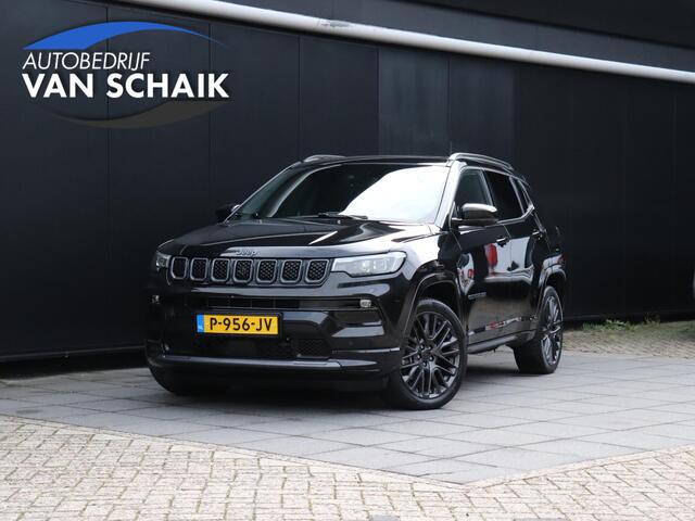 Jeep COMPASS 4xe 240 Plug-in Hybrid Electric S | SOH 82,4% | LEDER | MEMORY | PANO-DAK | ALPINE SOUND | 360° CAMERA | STOELVERK. | CRUISE | NAVI | STOEL/STUURVERW. |SOH 82,4%|