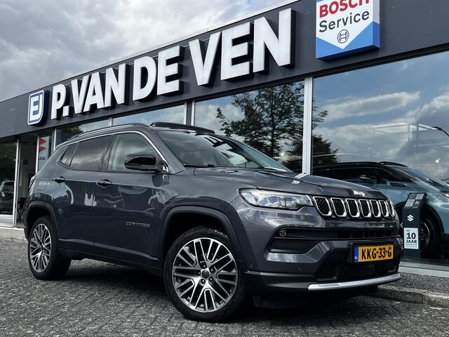 Jeep COMPASS 1.3T Limited 150pk/110Kw DDCT Automaat | Panodak | Adapt. Cruise | Carplay/Android Auto | Keyless |