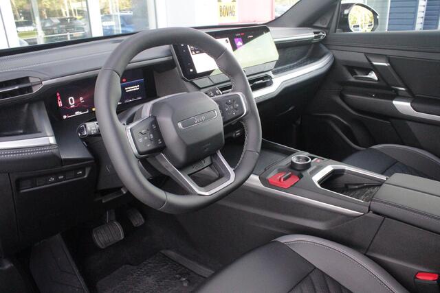 Jeep COMPASS 1.2 145PK e-Hybrid FIRST EDITION | PANORAMADAK: TWEEDELIG PANORAMISCH SCHUIF-/KANTELDAK | PREMIUM PACK: FOCAL PREMIUM AUDIO/STOELMASSAGE VÓÓR/STOELVENTILATIE VÓÓR/ELEKTRISCH VERSTELBARE VOORSTOELEN MET GEHEUGENFUNCTIE/GLANZEND ZWART GESPOTEN BUMPERS | CONVENIENCE PACK: 360° CAMERA /PARKEERSENSOREN VÓÓR, ACHTER & ZIJDELINGS/BLIND SPOT MONITORING/PEDAALVERWARMINGSPREVENTIE | PACIFIC BLUE | LED MATRIX KOPLAMPEN | 18" LICHTMETALEN VELGEN | VERLICHTE 7-SLEUFS GRILL | PRIVACY GLASS | STOEL/STUUR VERWARMING | VERWARMBARE VOORRUITRAND |SFEERVERLICHTING | ELEKTRISCH BEDIENBARE ACHTERKLEP | DRAADLOZE TELEFOONLADER | NAVIGATIE | DRAADLOZE APPLE CARPLAY/ANDROID AUTO | ADAPTIVE CRUISE CONTROL | KEYLESS ENTRY/START |