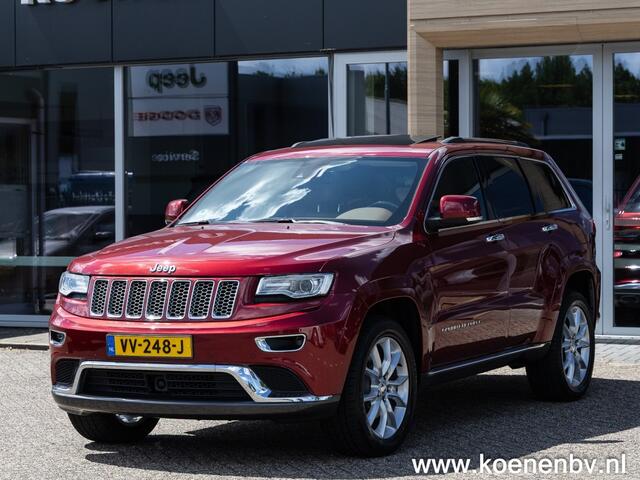 Jeep GRAND CHEROKEE Summit 3.0 V6 CRD 6 Cil Diesel 250Pk Grijs kenteken