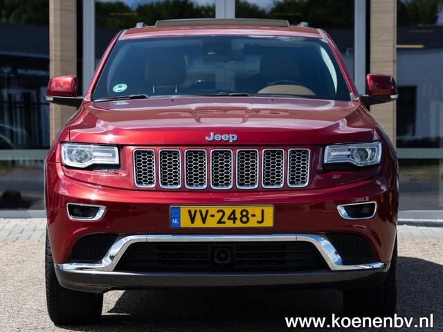 Jeep GRAND CHEROKEE Summit 3.0 V6 CRD 6 Cil Diesel 250Pk Grijs kenteken