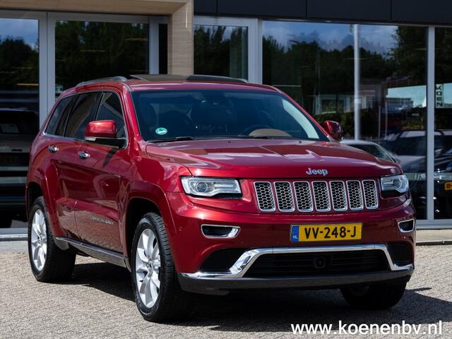 Jeep GRAND CHEROKEE Summit 3.0 V6 CRD 6 Cil Diesel 250Pk Grijs kenteken