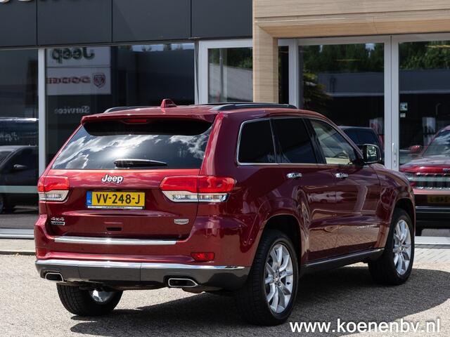 Jeep GRAND CHEROKEE Summit 3.0 V6 CRD 6 Cil Diesel 250Pk Grijs kenteken