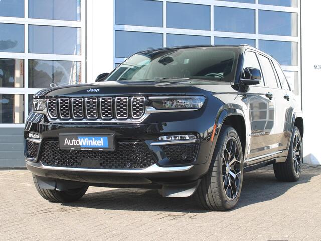 Jeep GRAND CHEROKEE 2.0 Summit Reserve 4xe | McIntosh Audio | Camera | Adapt. Cruise | Schuif-/Kanteldak | Head Up | 21" | Winter Pack | Luxury Leather Seats